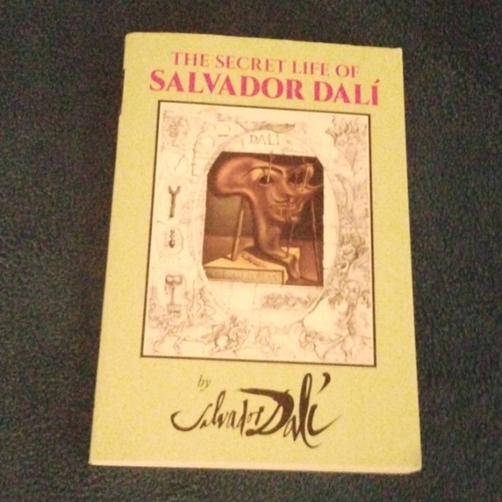 Secret Life of Salvador Dali paperback book